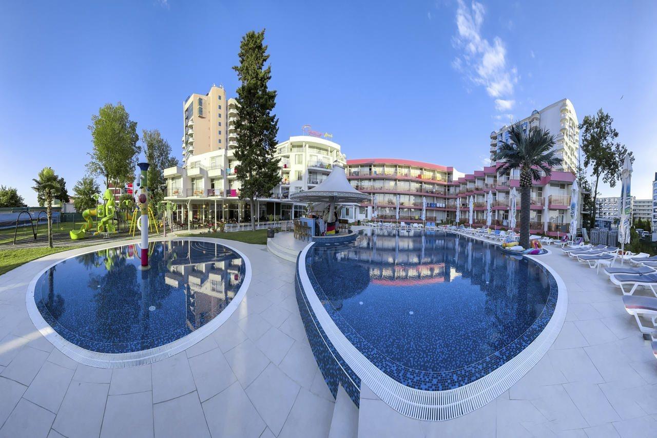 Flamingo Beach Hotel 阳光海滩 外观 照片