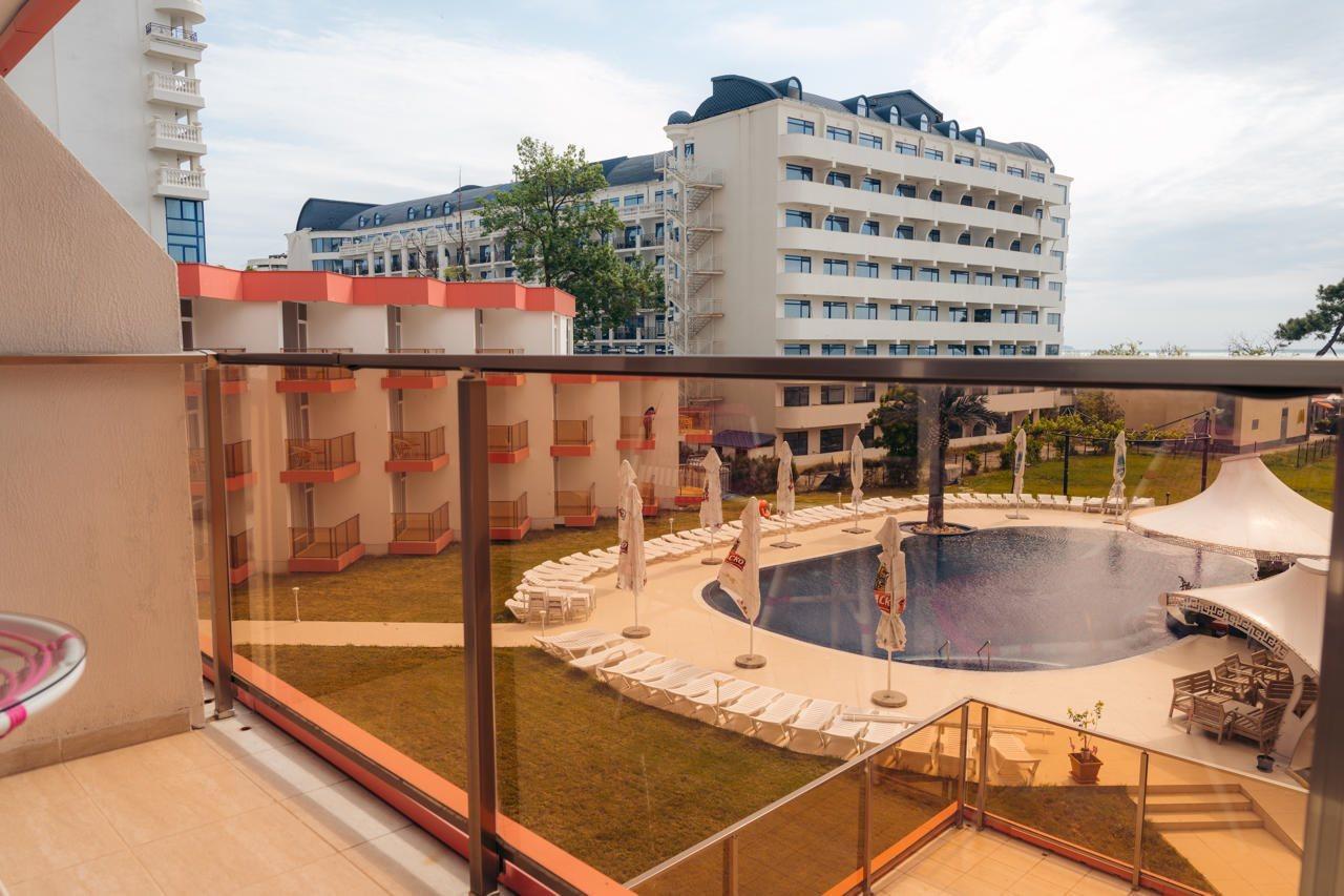 Flamingo Beach Hotel 阳光海滩 外观 照片